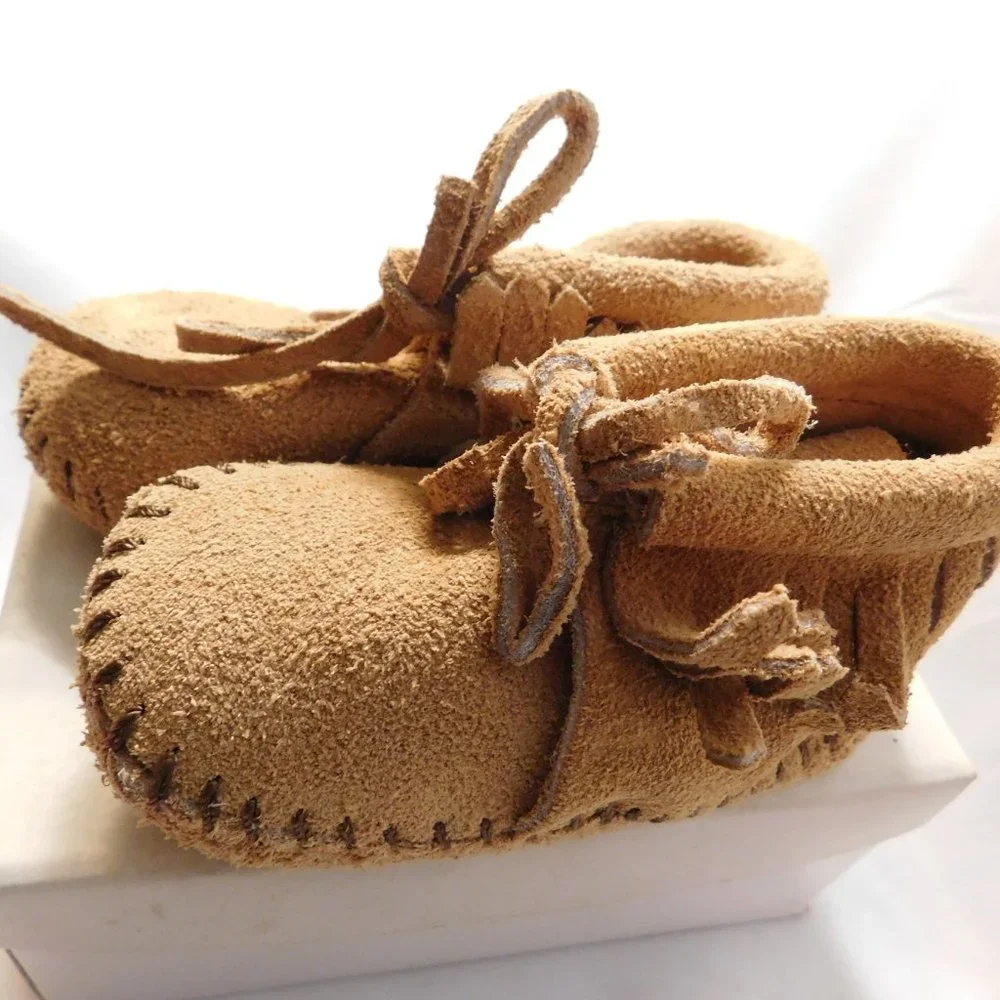 Vintage Minnetonka Pa-Poo-Shu Fringe Booties Size 4